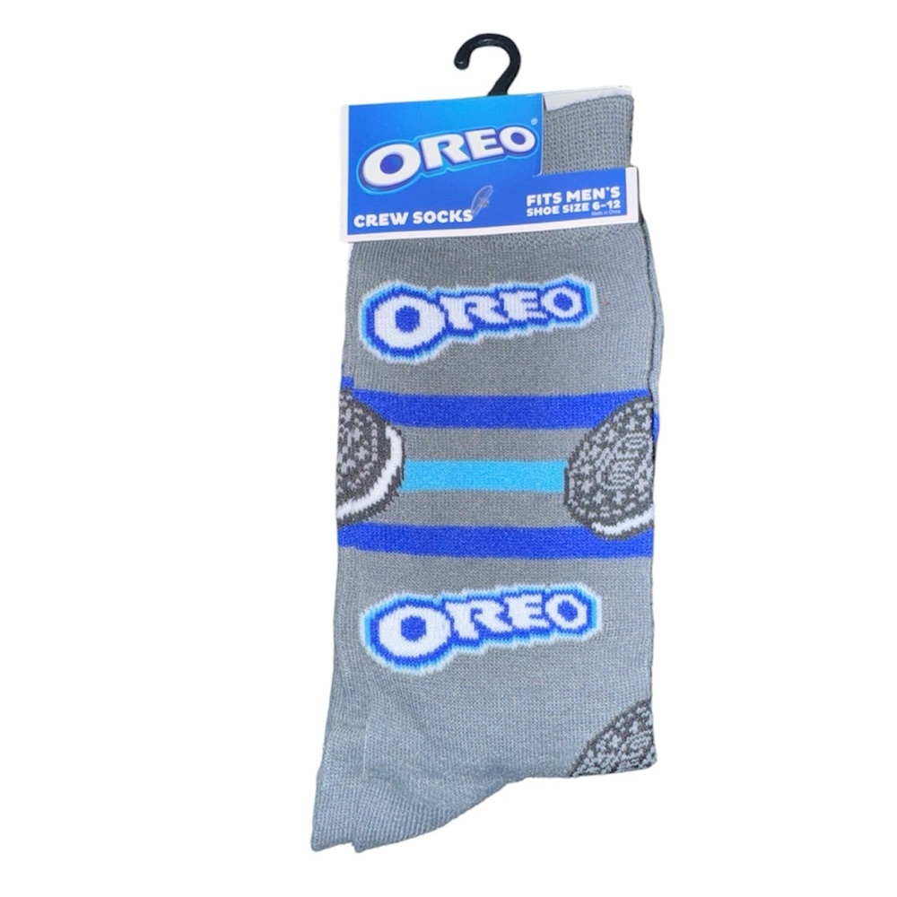 1 Pair of Mens Crew Socks NWT Fits Sizes 6-13